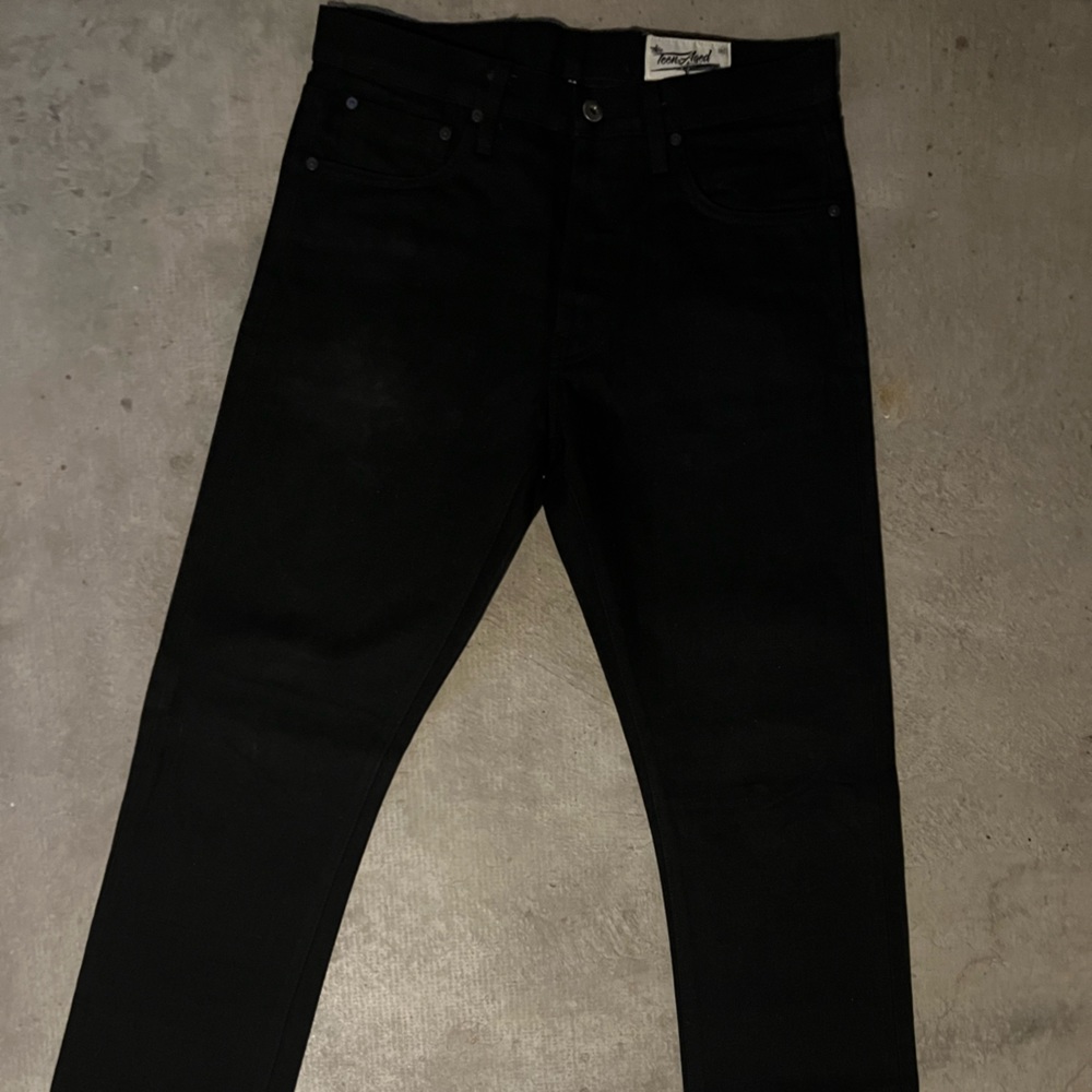 Thee teen aged selvedge denim